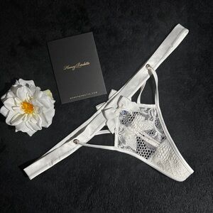 Honey Birdette Michelle Ivory thong S